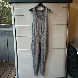 Athletic Jumpsuit, Sleeveless in Heather Grey
